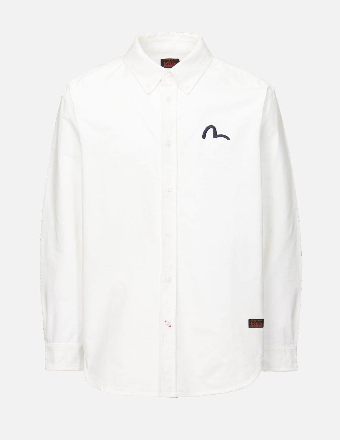 DRAGON AND MT. FUJI PRINT OXFORD SHIRT - 2