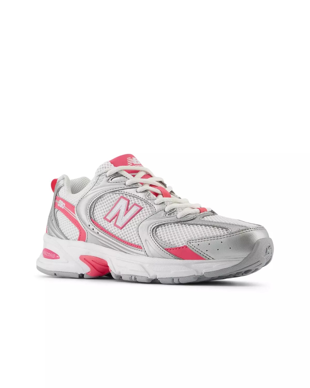 530 "White/Pink/Silver" Unisex Shoe - 9