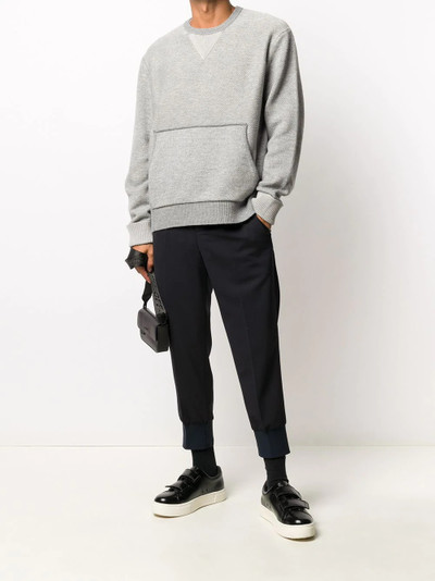 Neil Barrett Travel knitted sweatshirt outlook