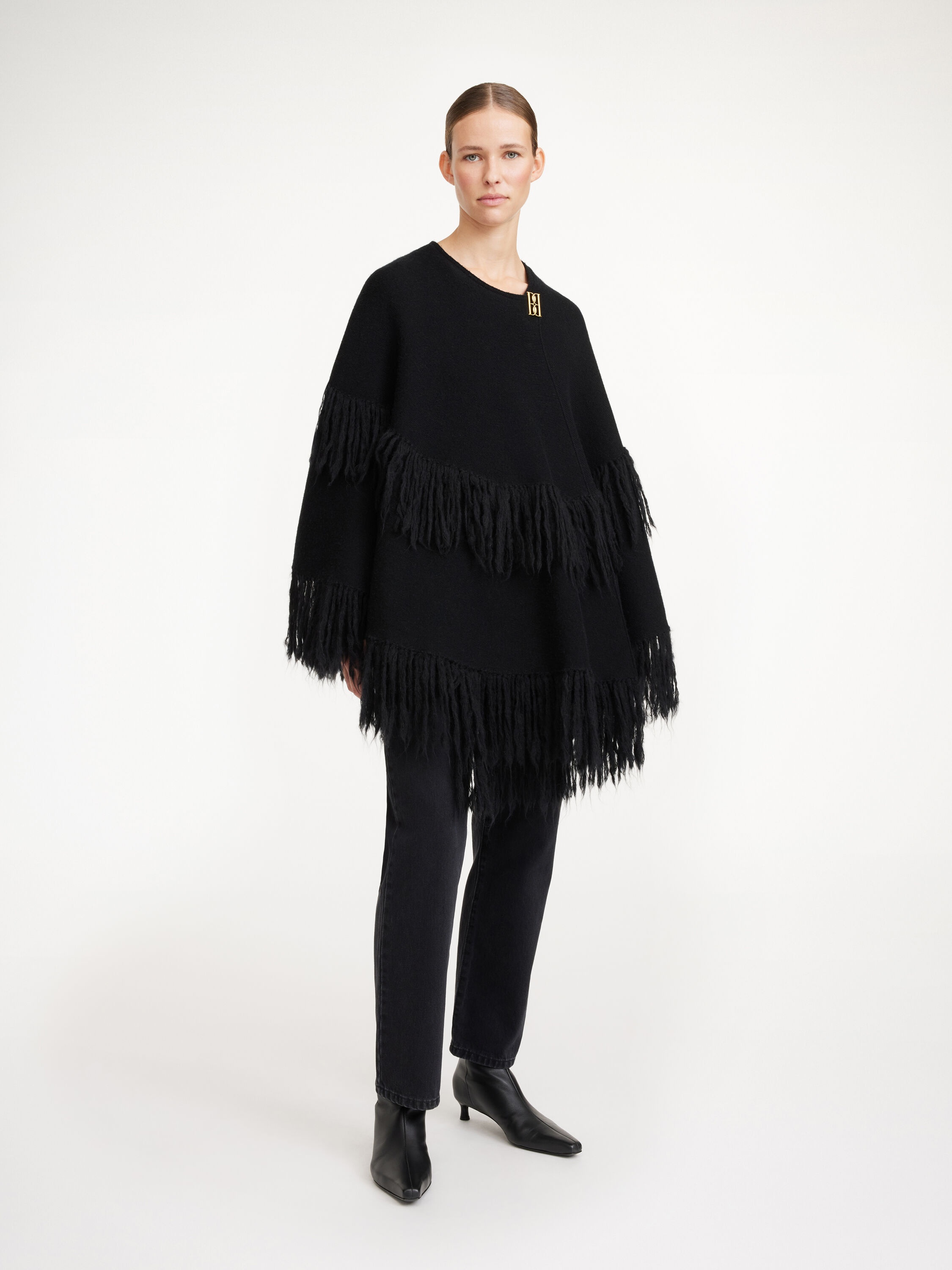 Dixi wool poncho - 2