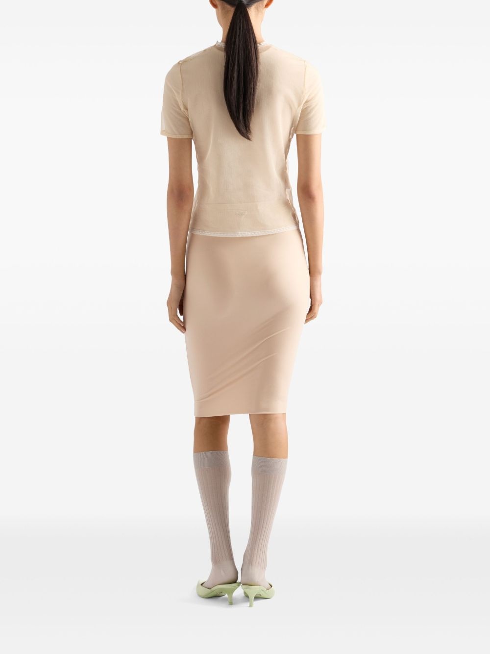 stretch slip skirt - 3