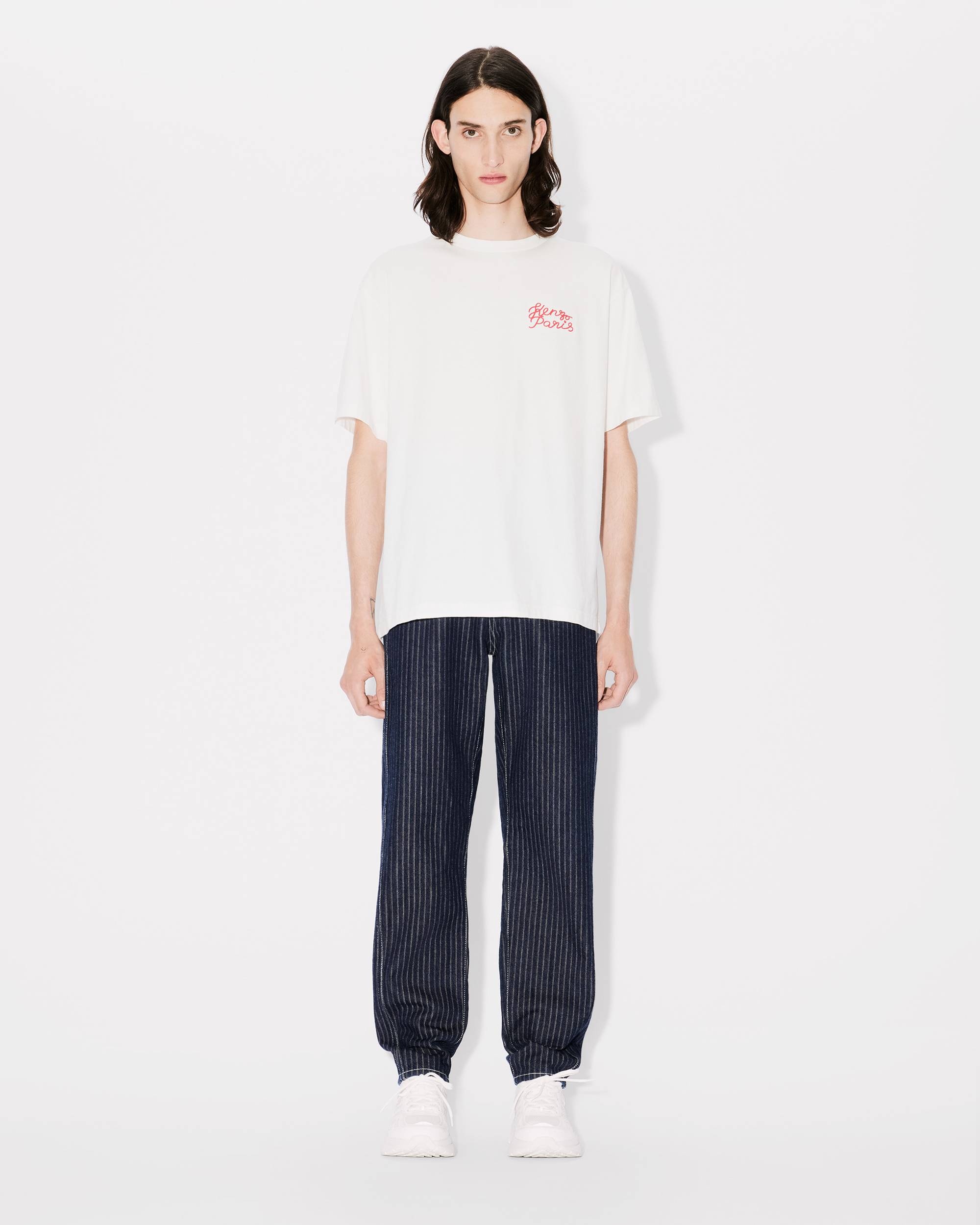 'KENZO Heart' oversized embroidered T-shirt - 10