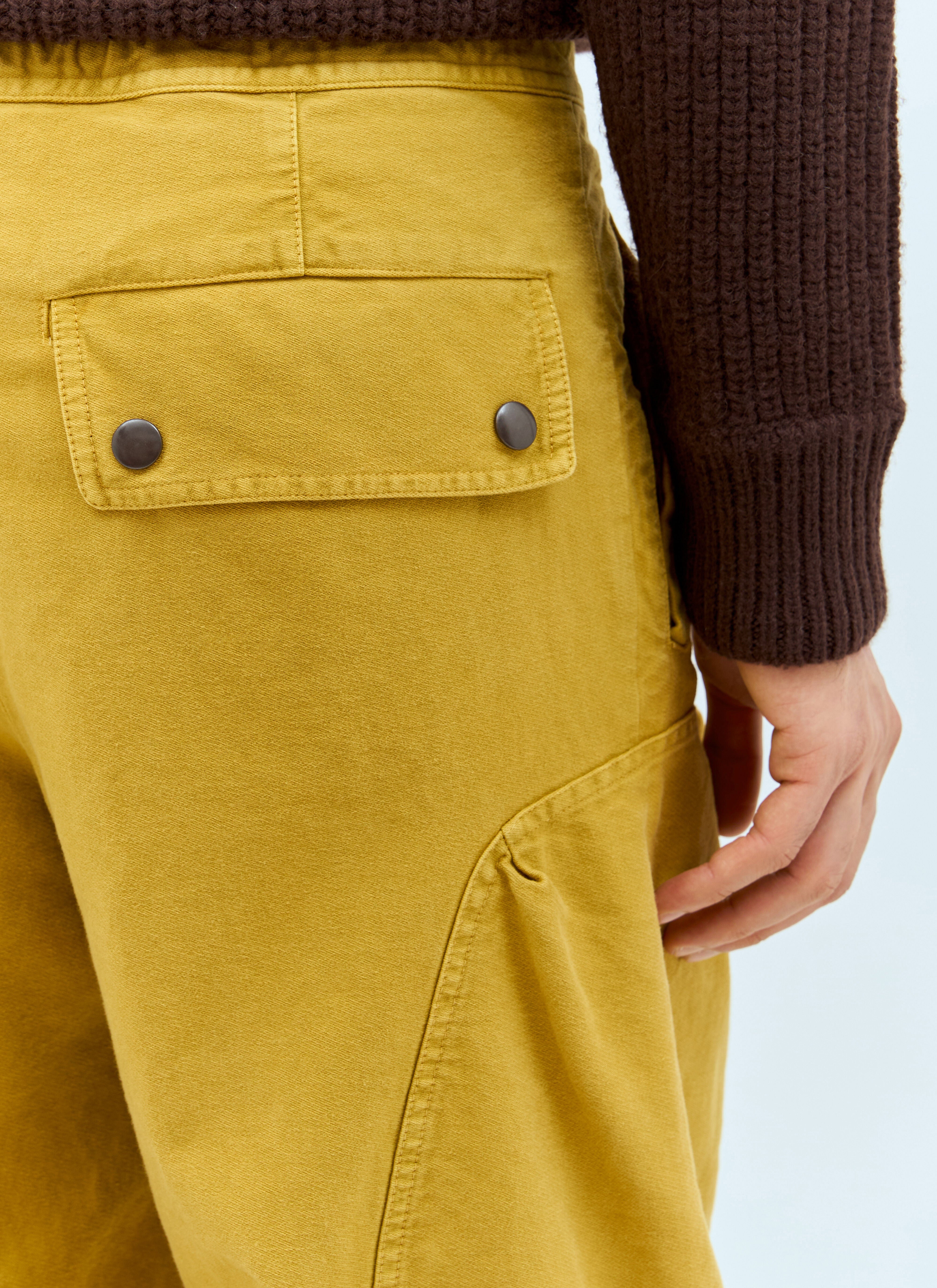 Dries Van Noten Men Drawstring Cargo Pants - 6