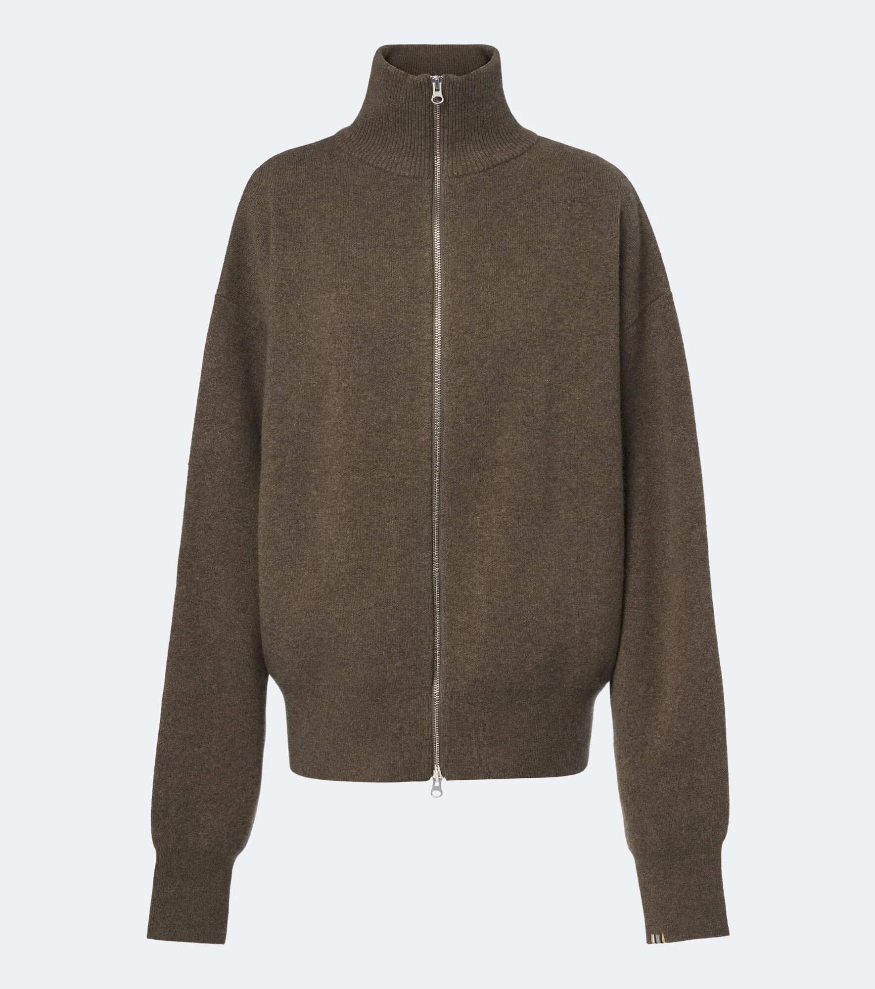 N°319 Xtra Out cashmere zip-up sweater - 1