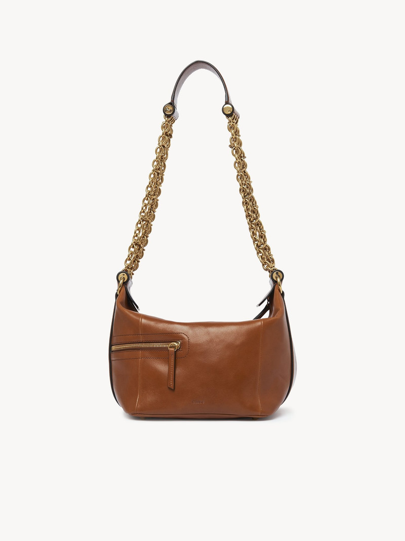 CAMERA CHAIN BAG IN SHINY LEATHER - 1