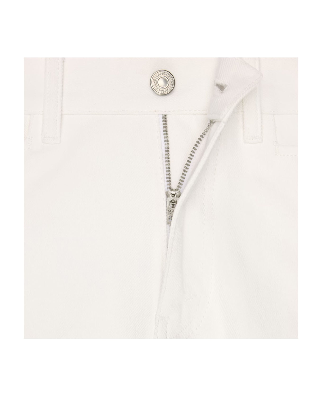 Céline Cotton Denim Jeans - 4