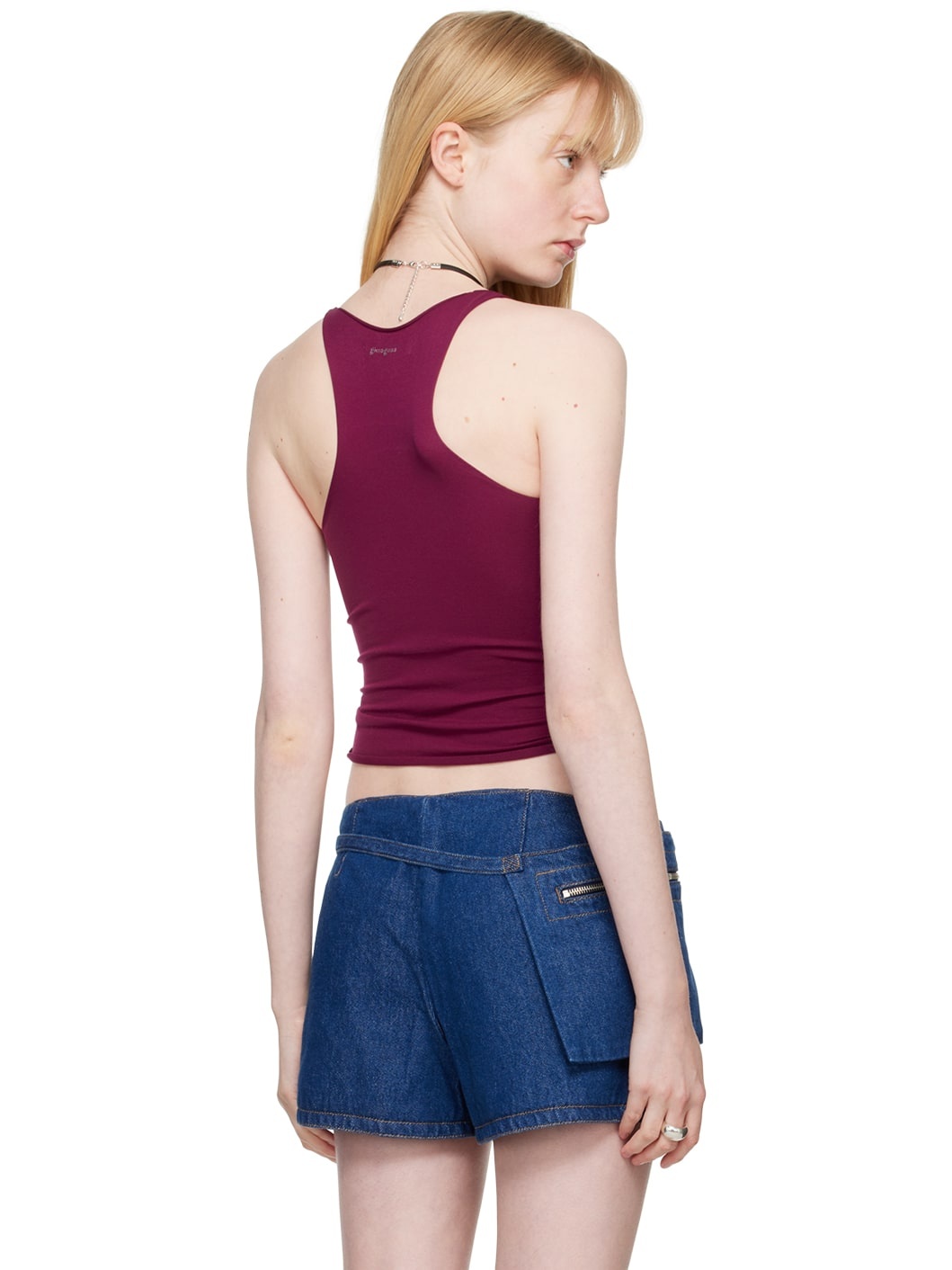 Burgundy Galu Tank Top - 3