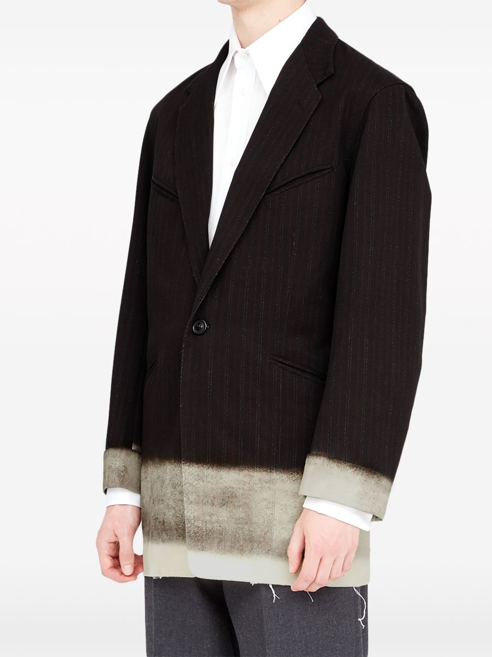 Pendleton pinstripe blazer - 7