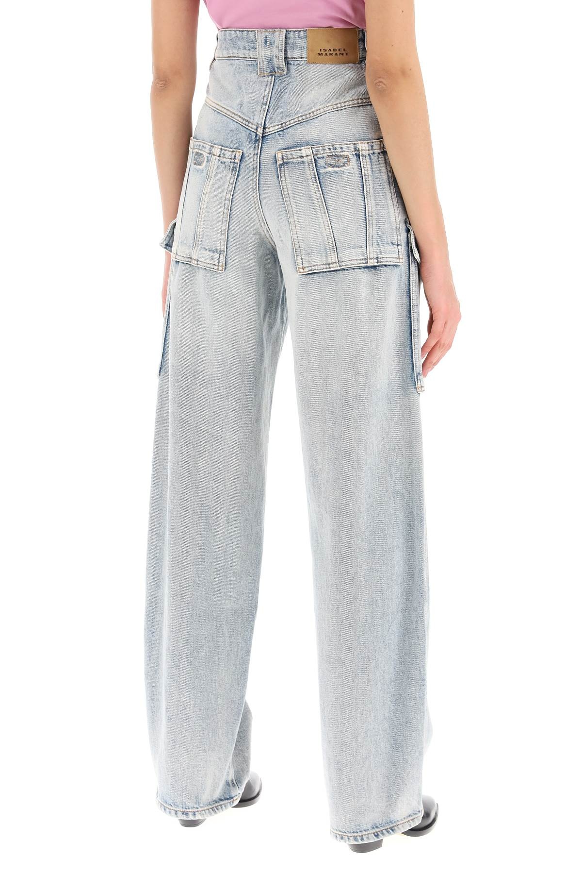 Isabel Marant Étoile Isabel Marant Etoile Heilani Cargo Jeans