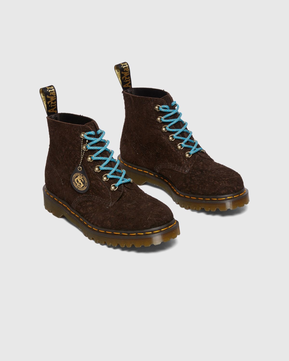 Dr. Martens – 101 Boot Suede Dark Brown - 2