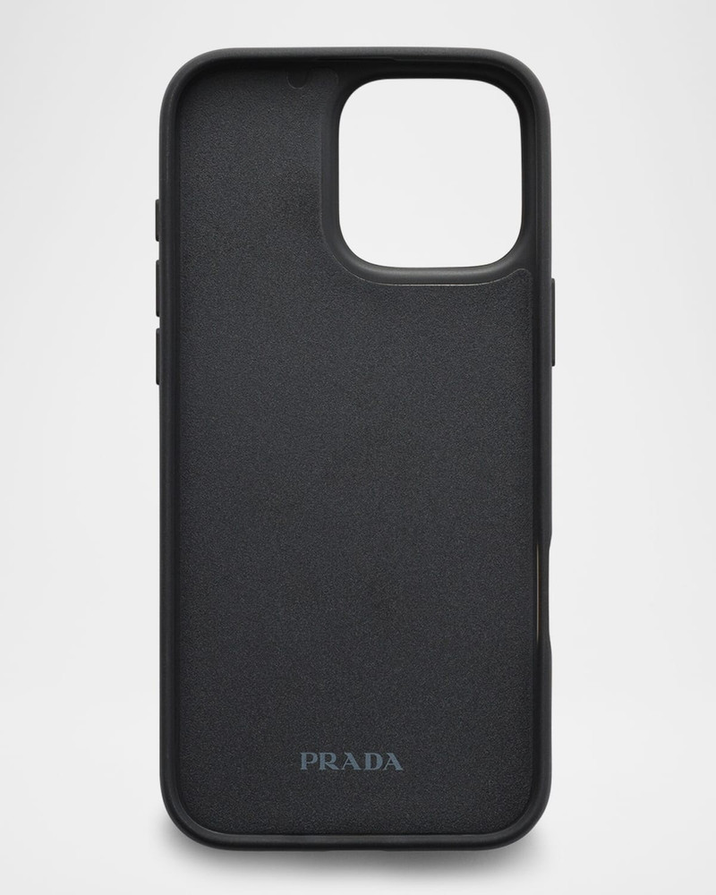 Prada iPhone 16 Pro Max Saffiano Leather Case outlook