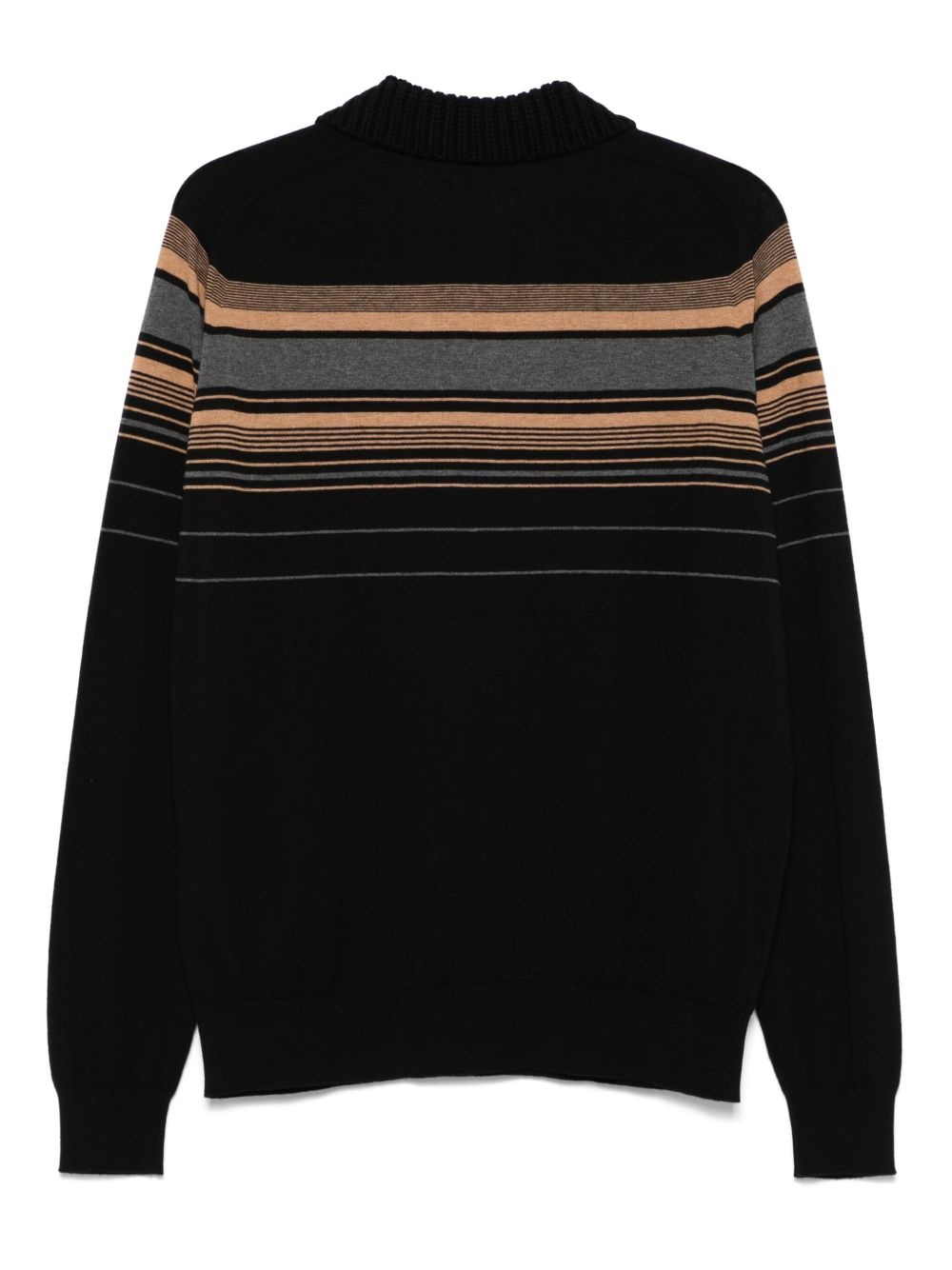 striped polo shirt - 2