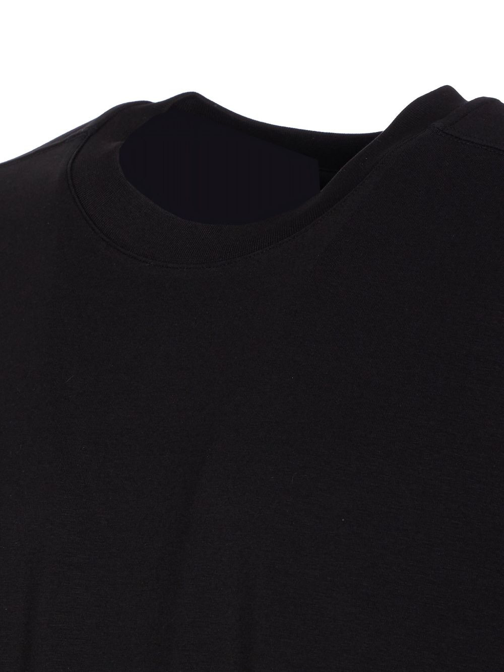 back-print crew-neck T-shirt - 3
