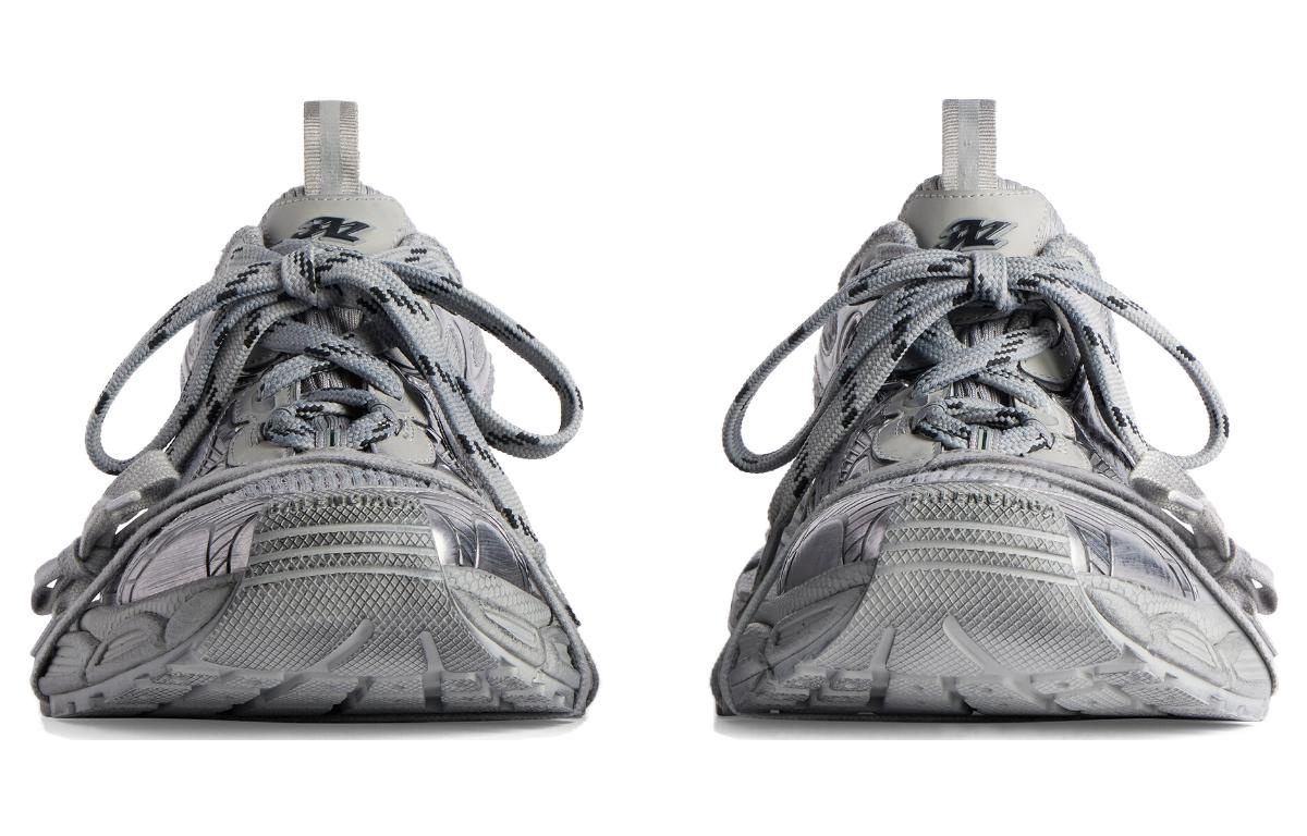 Balenciaga 3XL Sneakers 'Balenciaga Grey and Black Mesh and Polyurethane' 734734W3XL11210 - 3