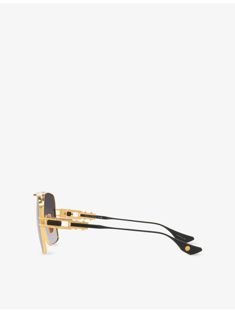 D4000439 Pilot-Frame Metal Sunglasses 3