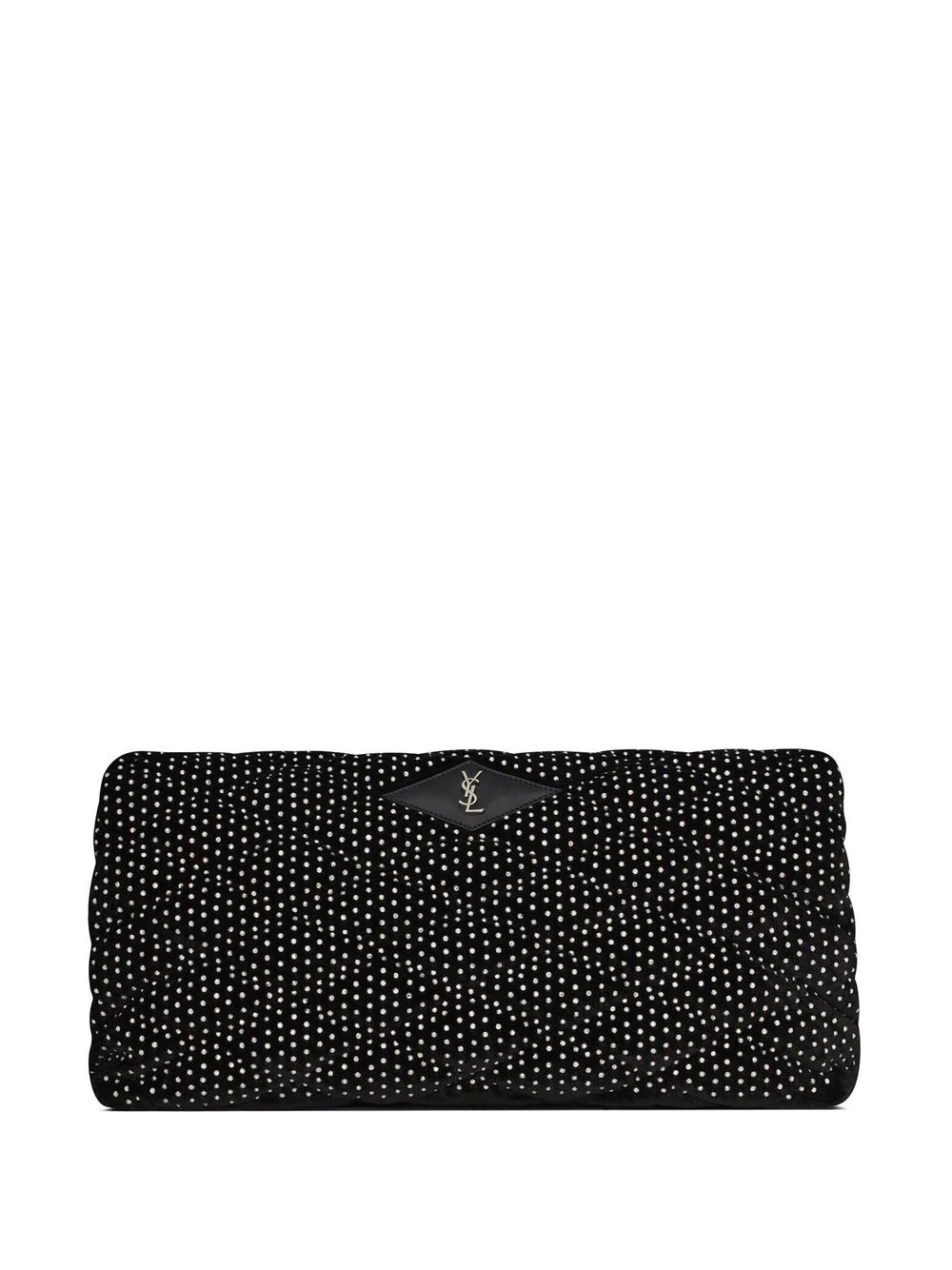 Sade polka-dot padded clutch bag - 2