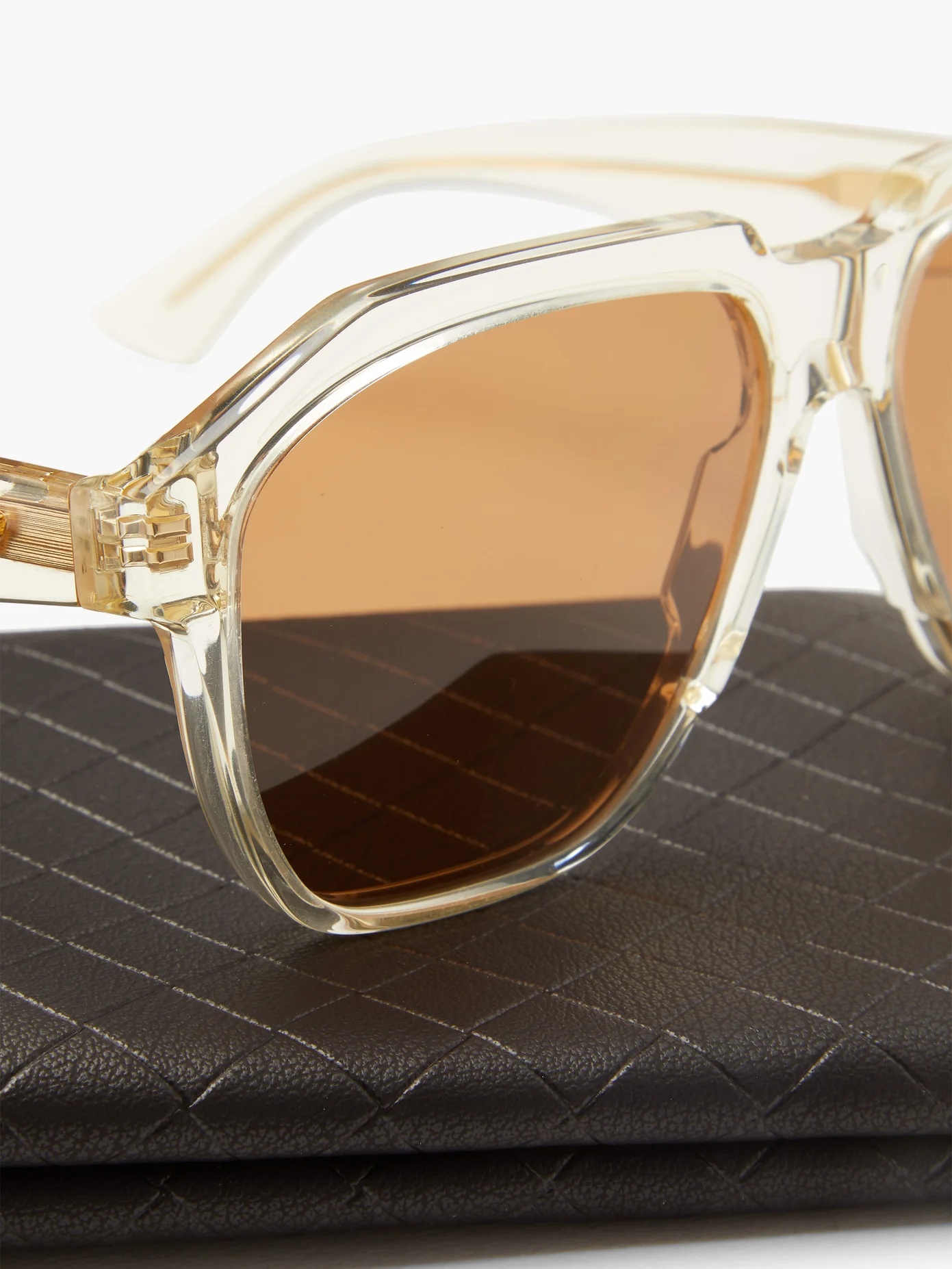 Oversized acetate sunglasses - 2