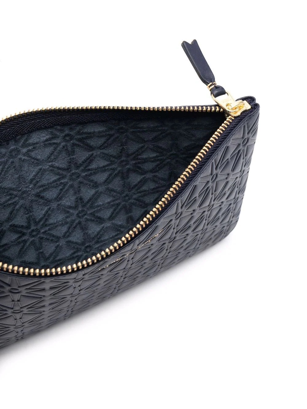 quilted leather wash bag - 3