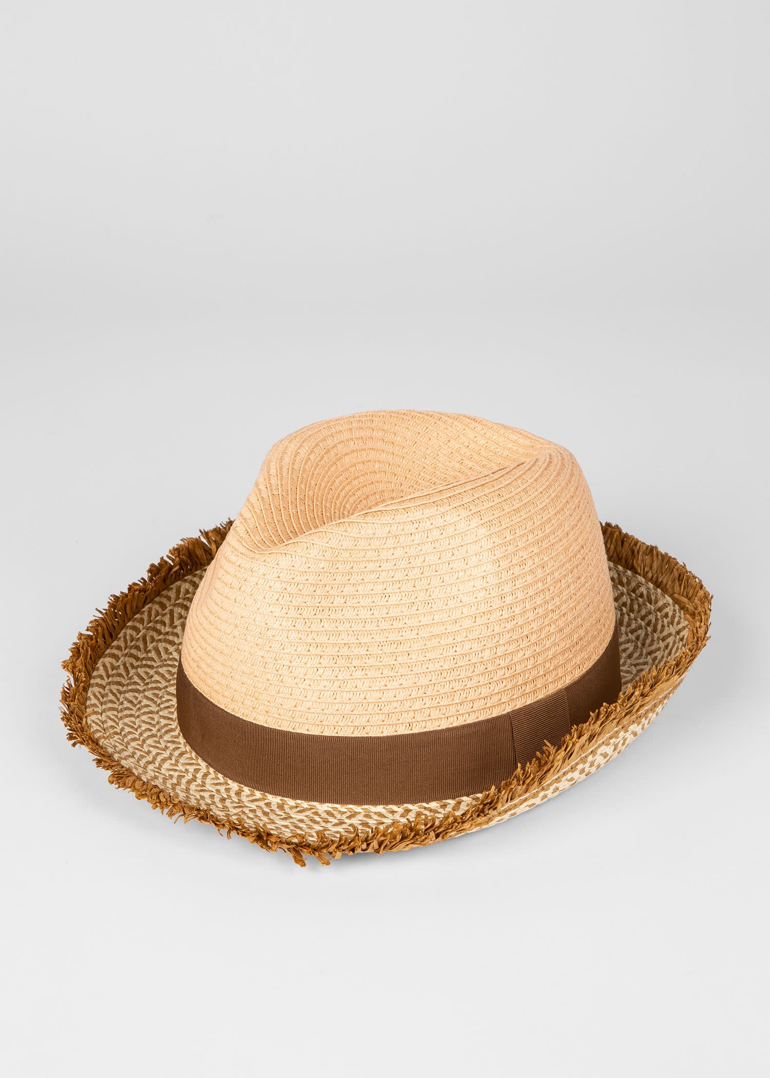 Fringed Trilby Hat - 2