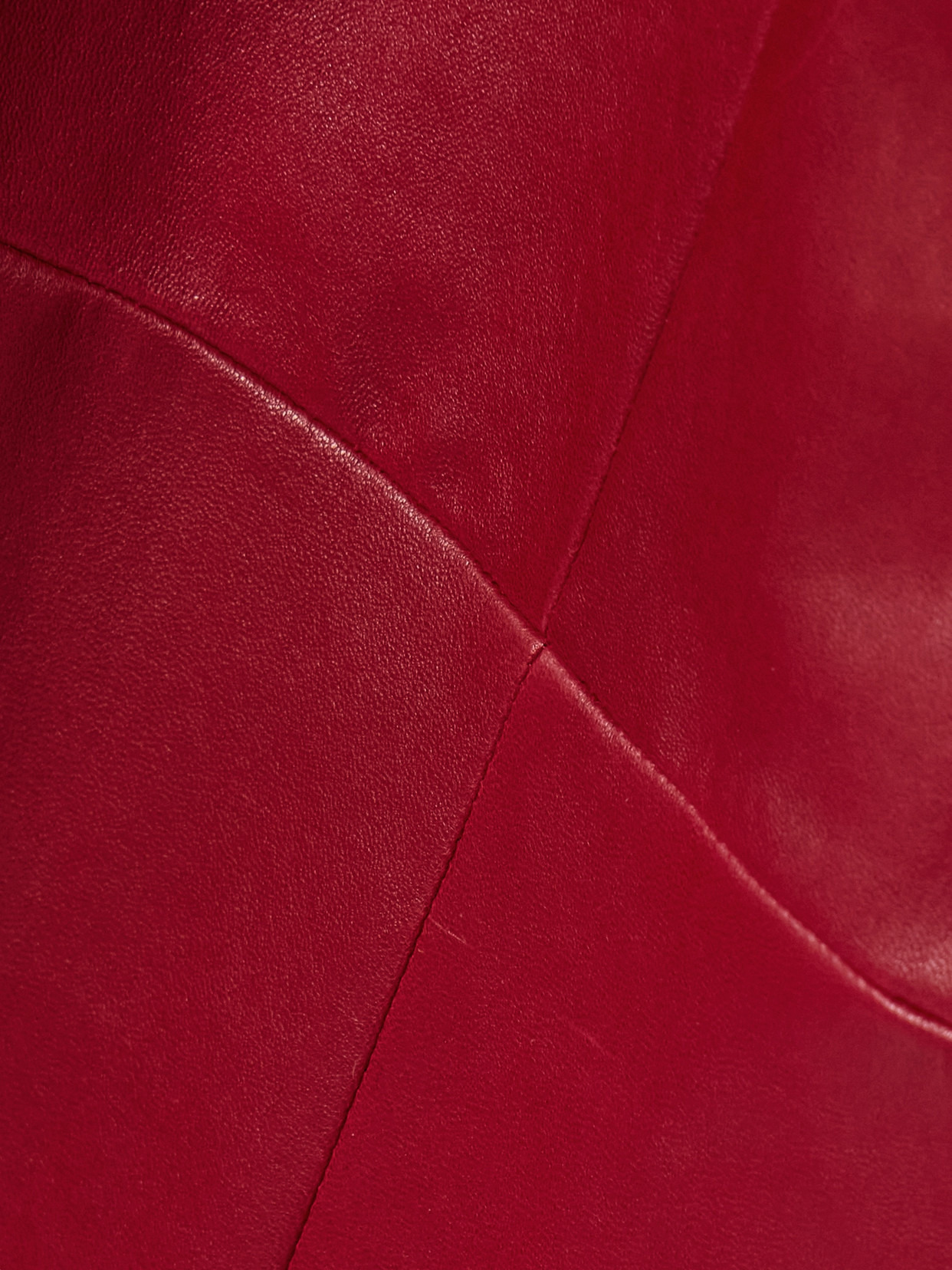 Caro Paneled Leather Midi Dress - 4