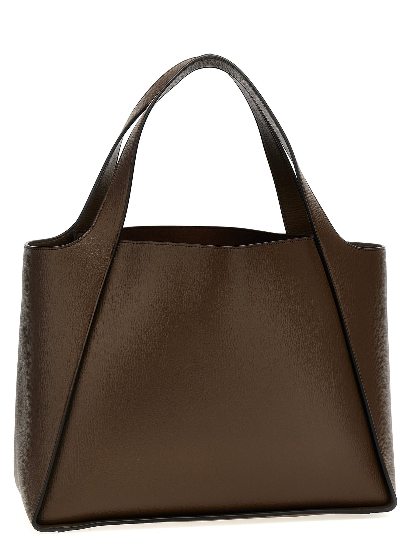 Big Logo Shopping Bag Tote Bag Brown - 2