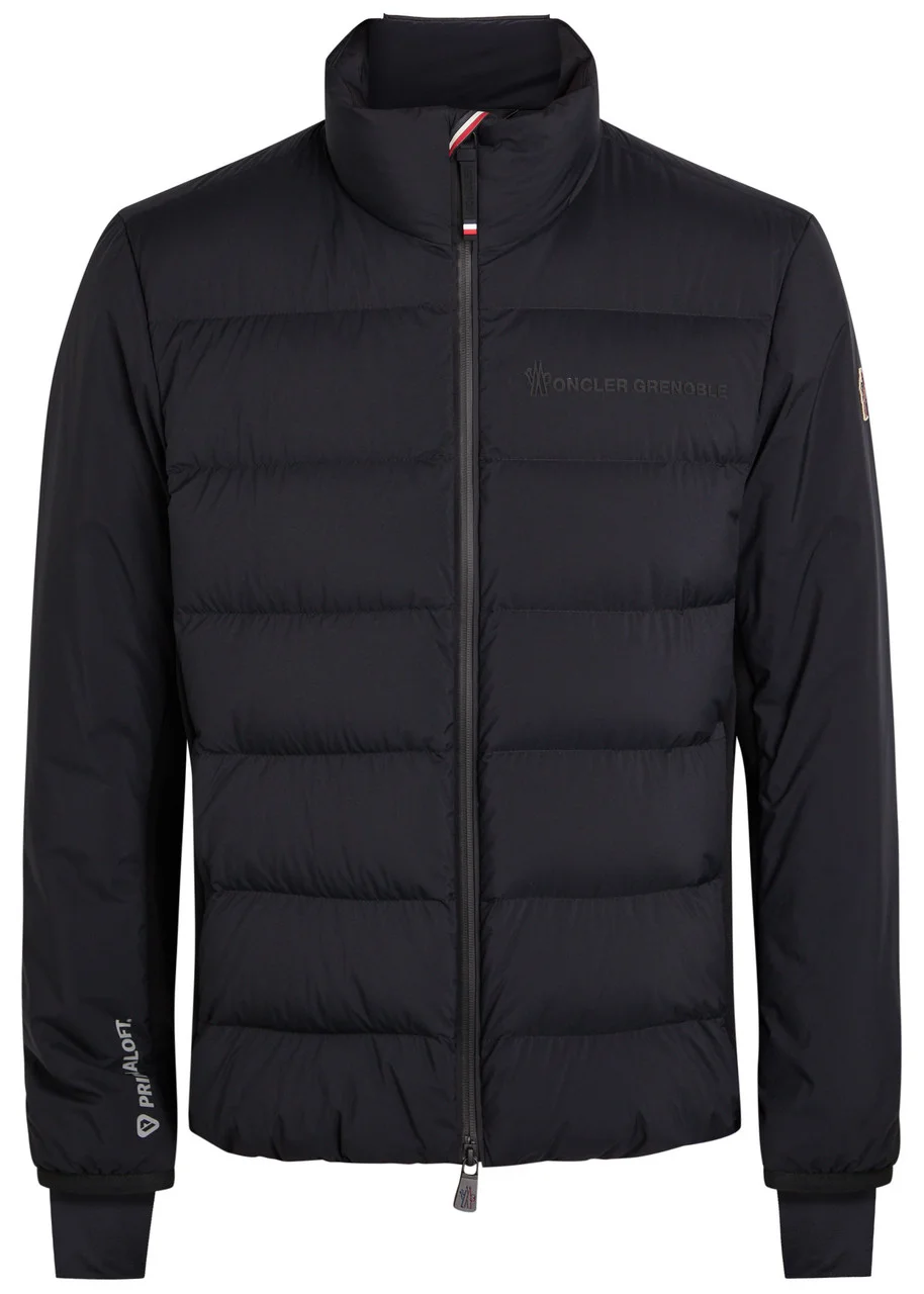 Moncler Grenoble Arapipe Padded Shell and Stretch-jersey Jacket - 1