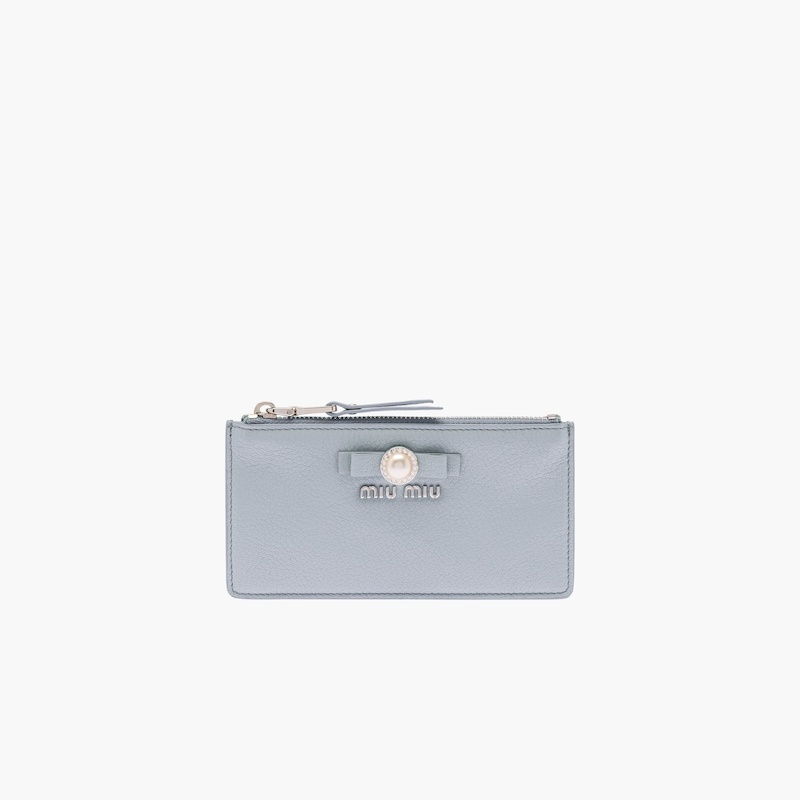 Madras leather envelope wallet - 2