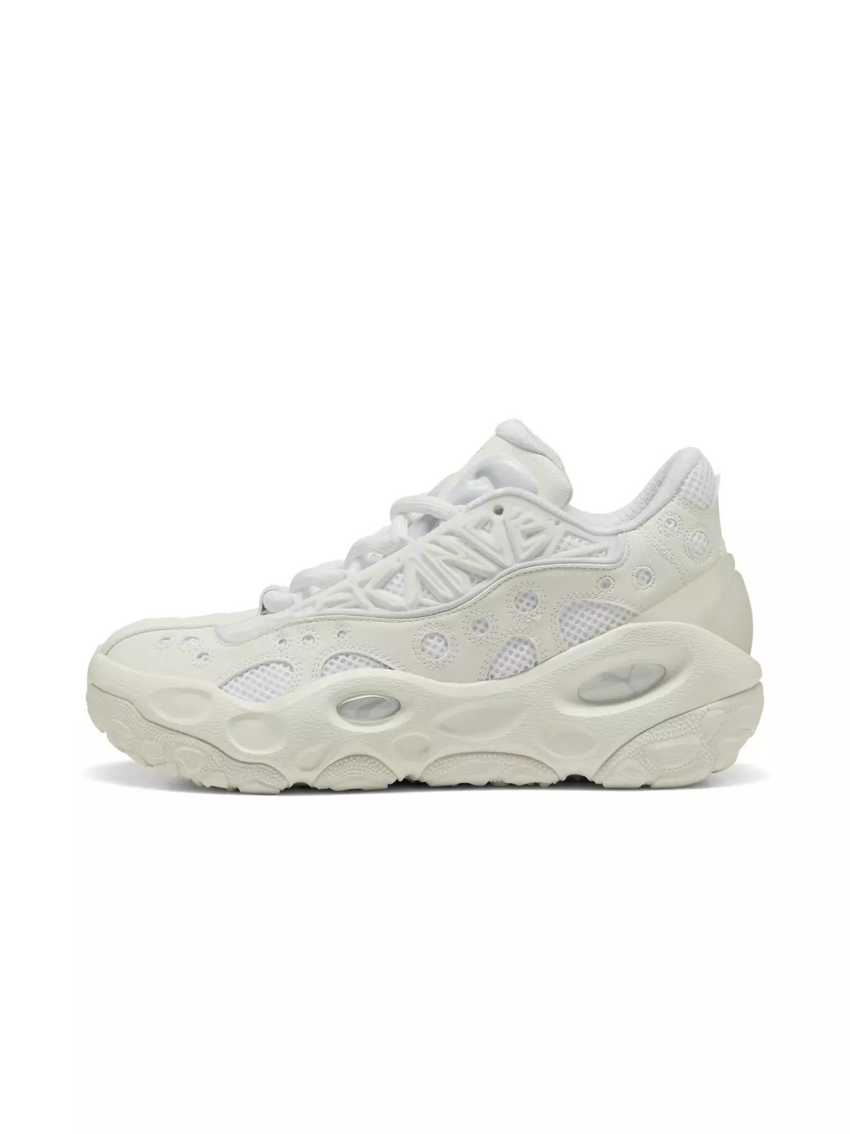 PUMA Lamelo Ball LaFrance RNR "White Glow/Silver Mist" Men's Shoe - 2