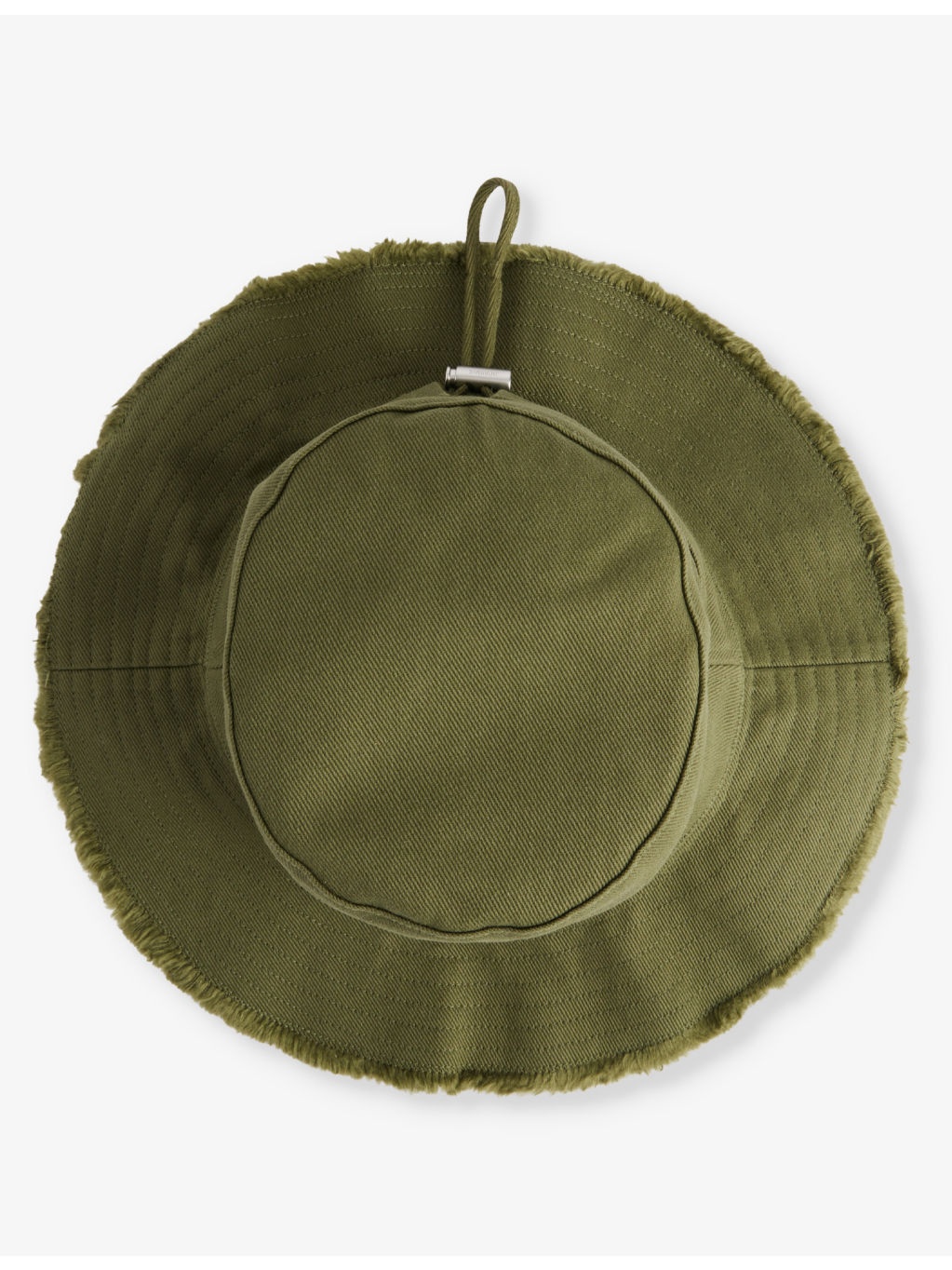 Le Bob Artichaut logo-plaque cotton-canvas bucket hat - 4