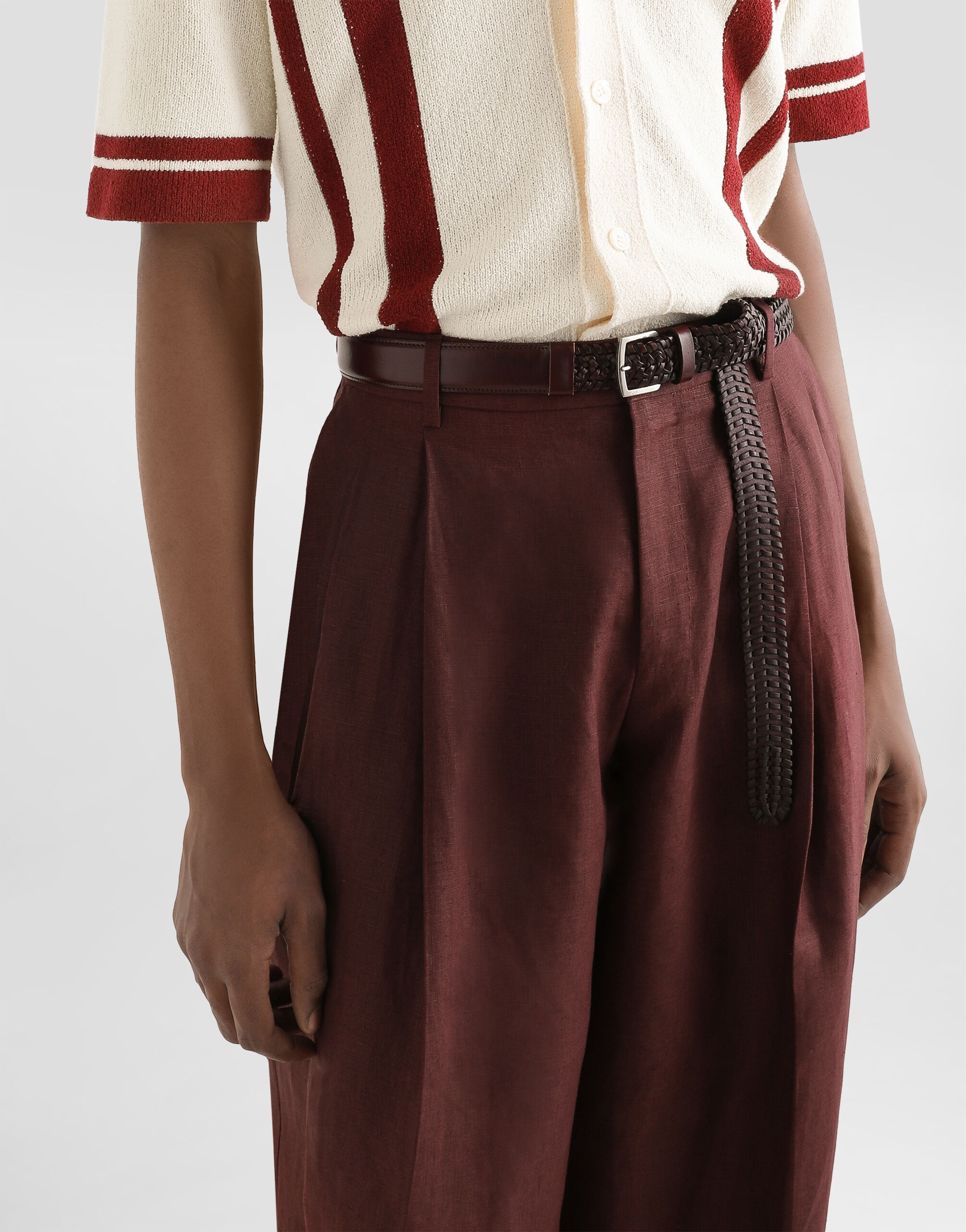 Linen fabric pants - 5