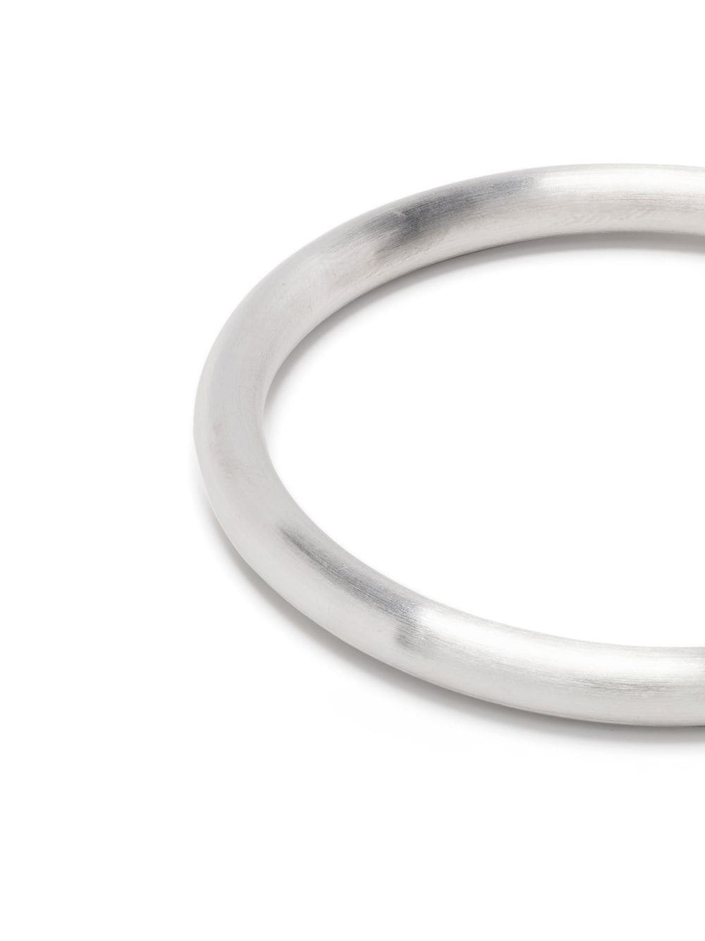 Classic Thick Satin Giant hoop earrings - 3