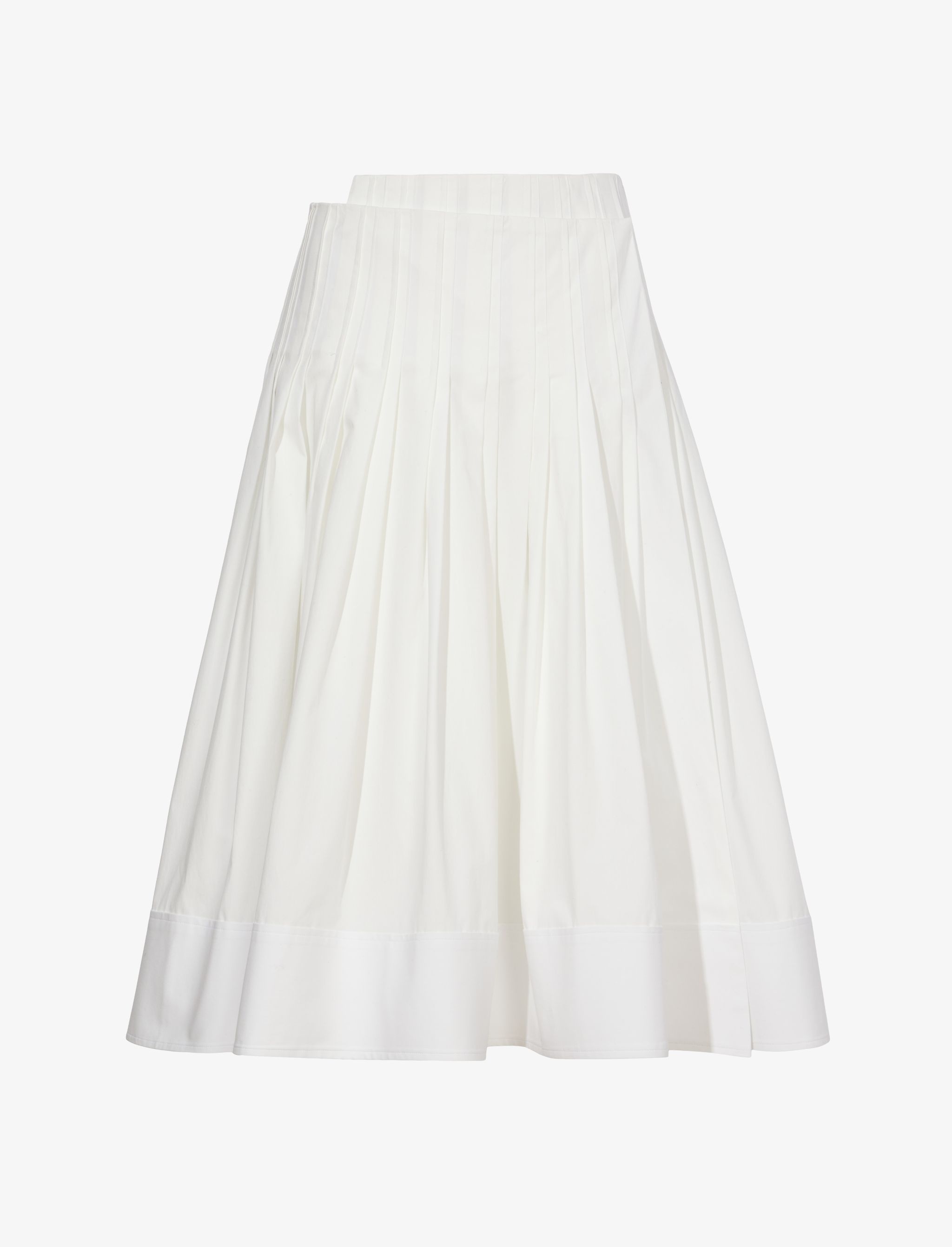 Eco Poplin Wrap Skirt - 1