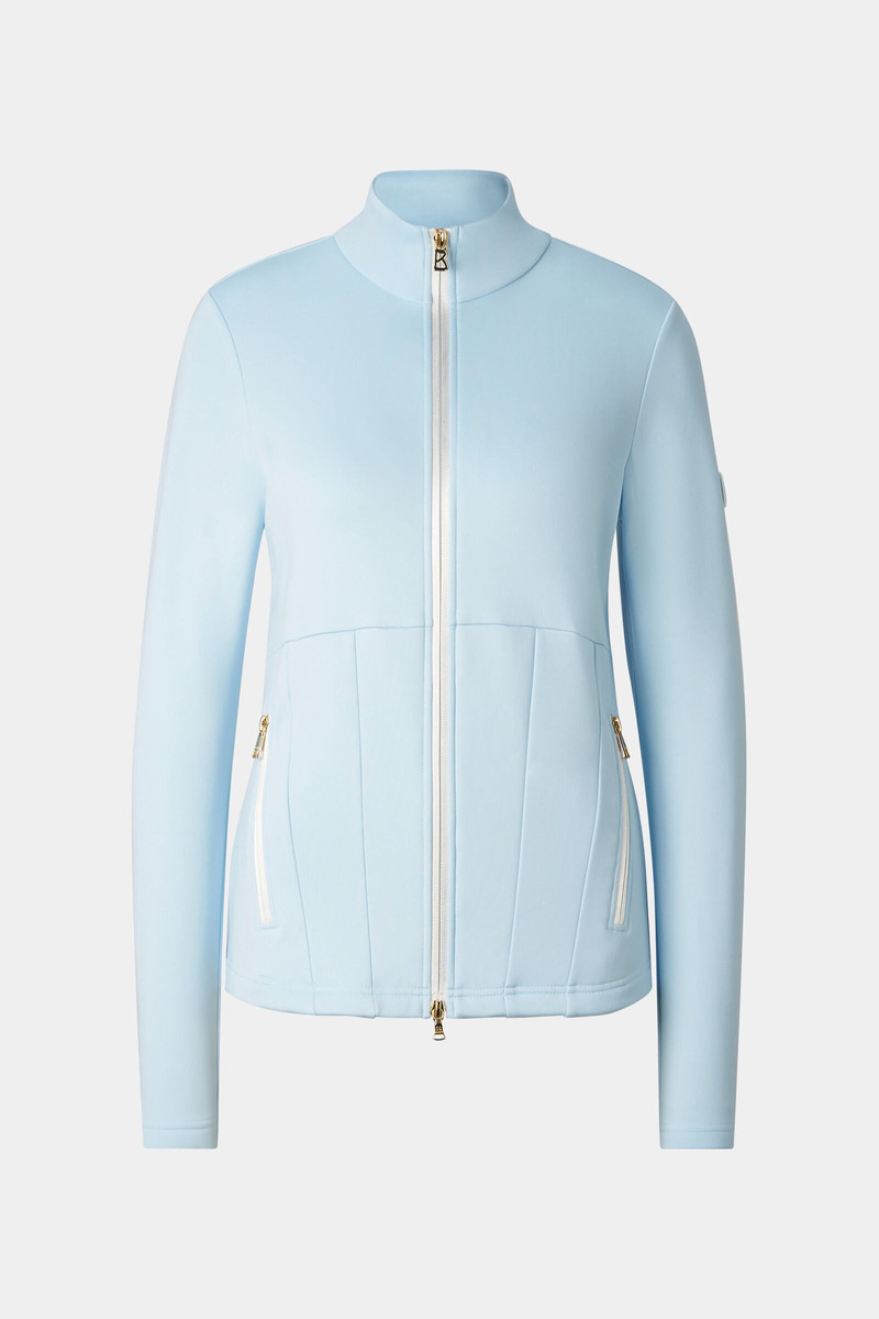 Arlena Mid-Layer Jacket in Light Blue 1