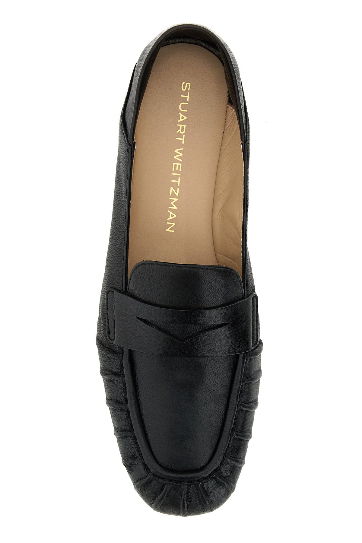Black leather Brooks loafers - 4