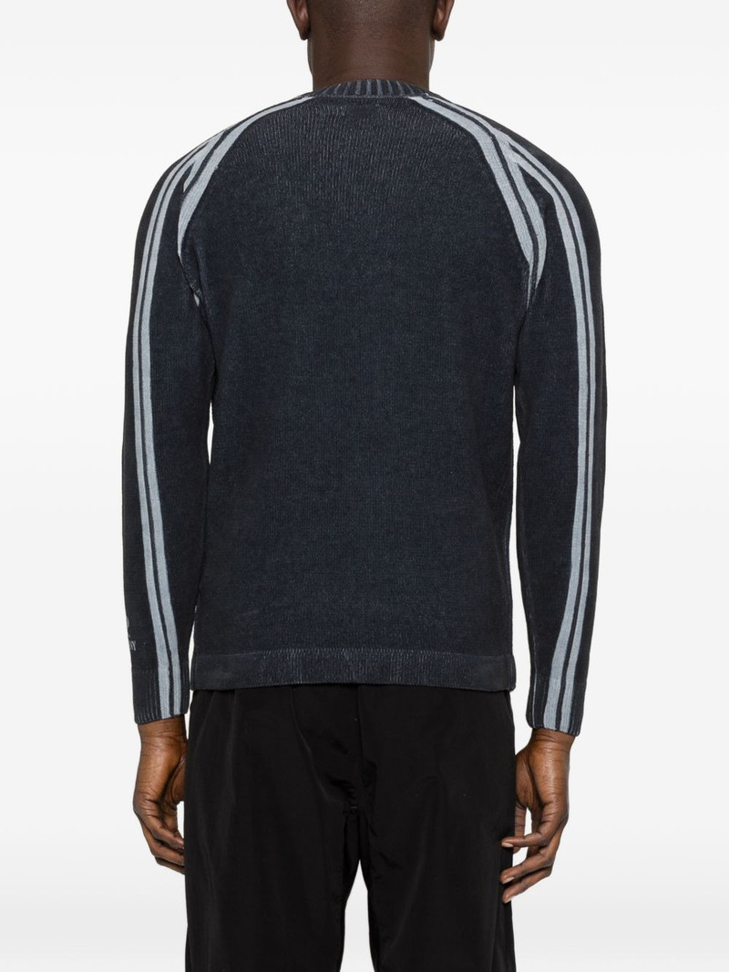 cotton chenille double dyed crewneck sweater 4