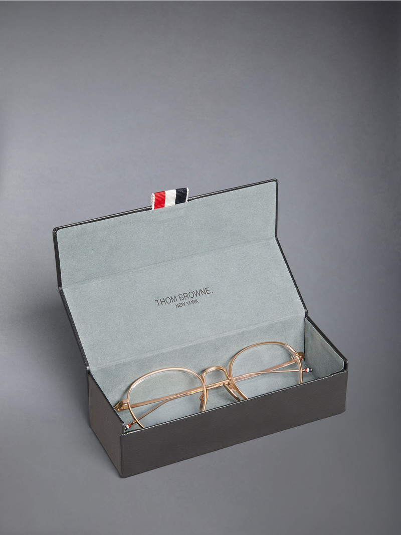 Titanium Round Eyeglasses 8