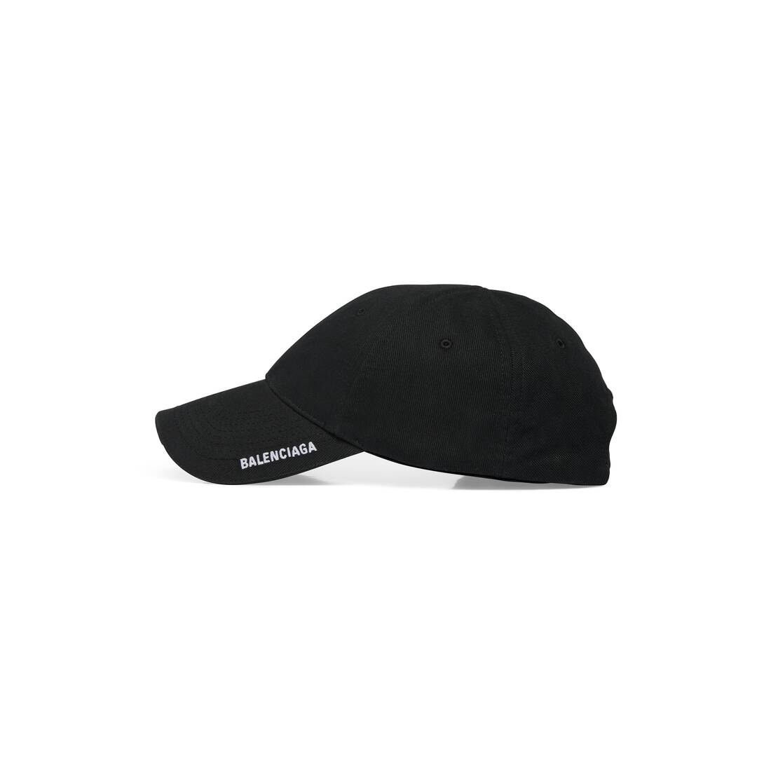 Balenciaga Led Light Cap in Black - 4