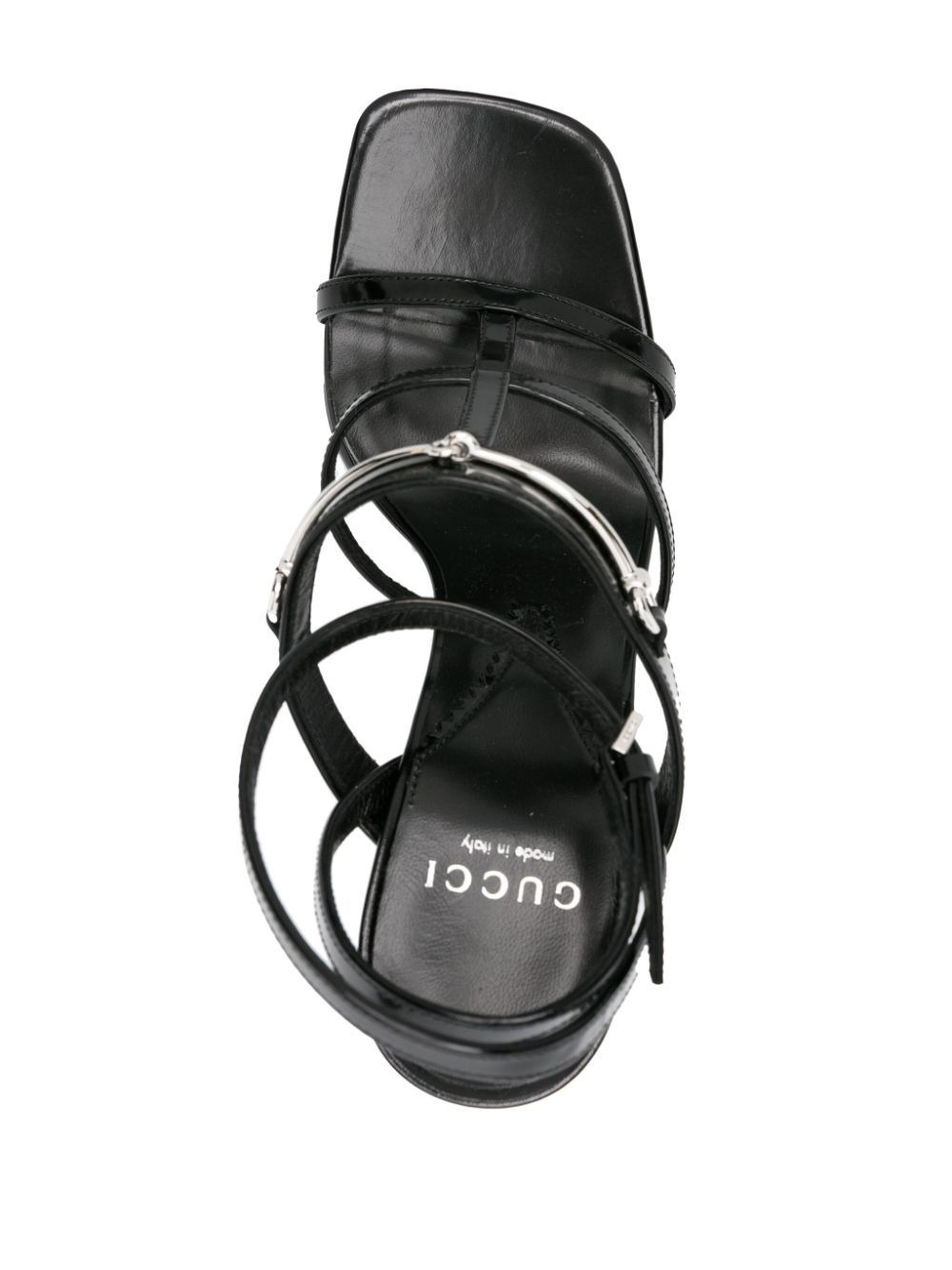 Horsebit caged sandals - 4