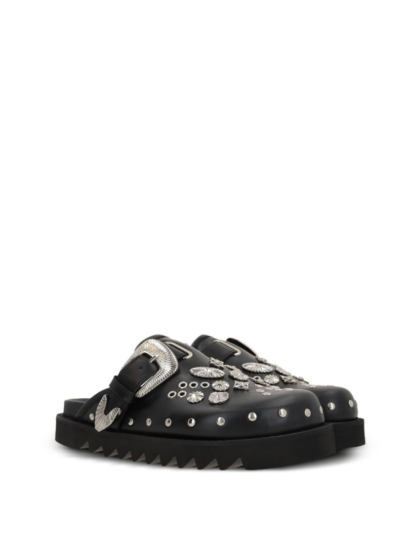 TOGA PULLA studded leather mules outlook