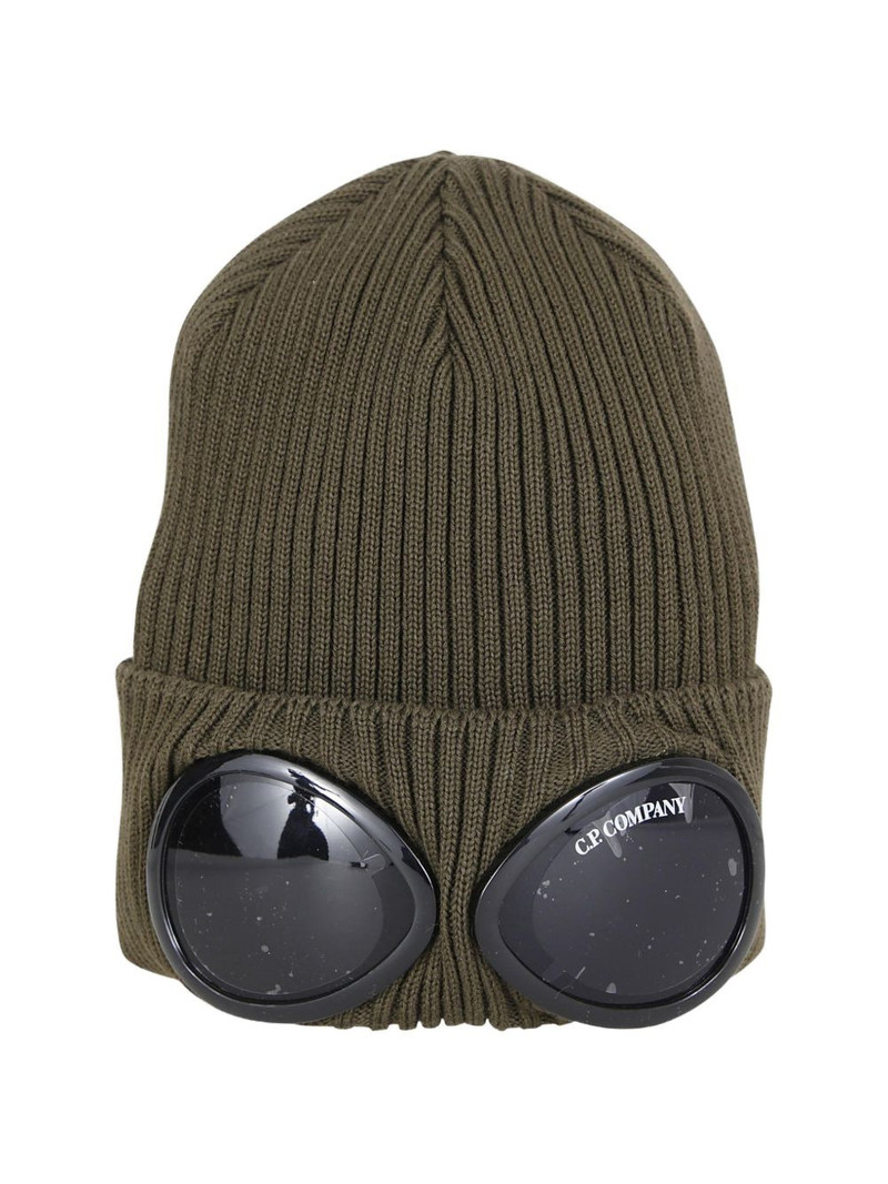 Goggle rib-knit beanie 1