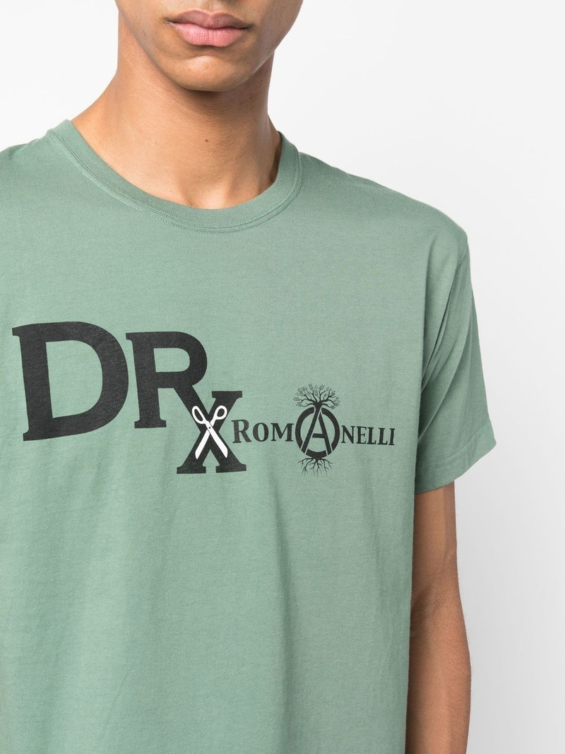 logo-print detail T-shirt 5