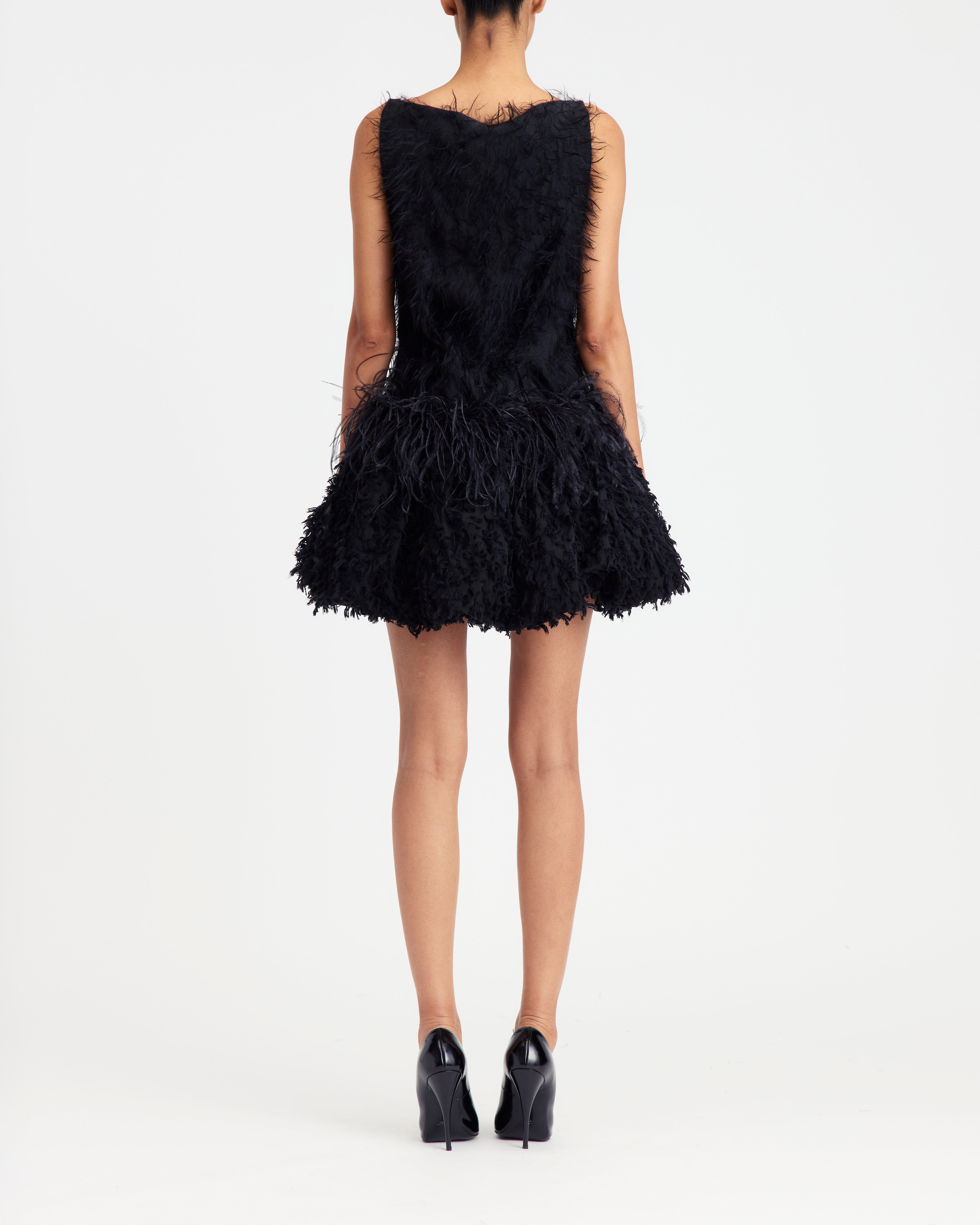 LASA DRESS IN FINE TEXTURE - 4