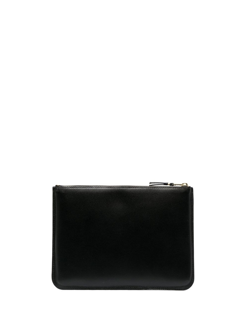 Comme Des Garçons multi-pocket zip wallet outlook
