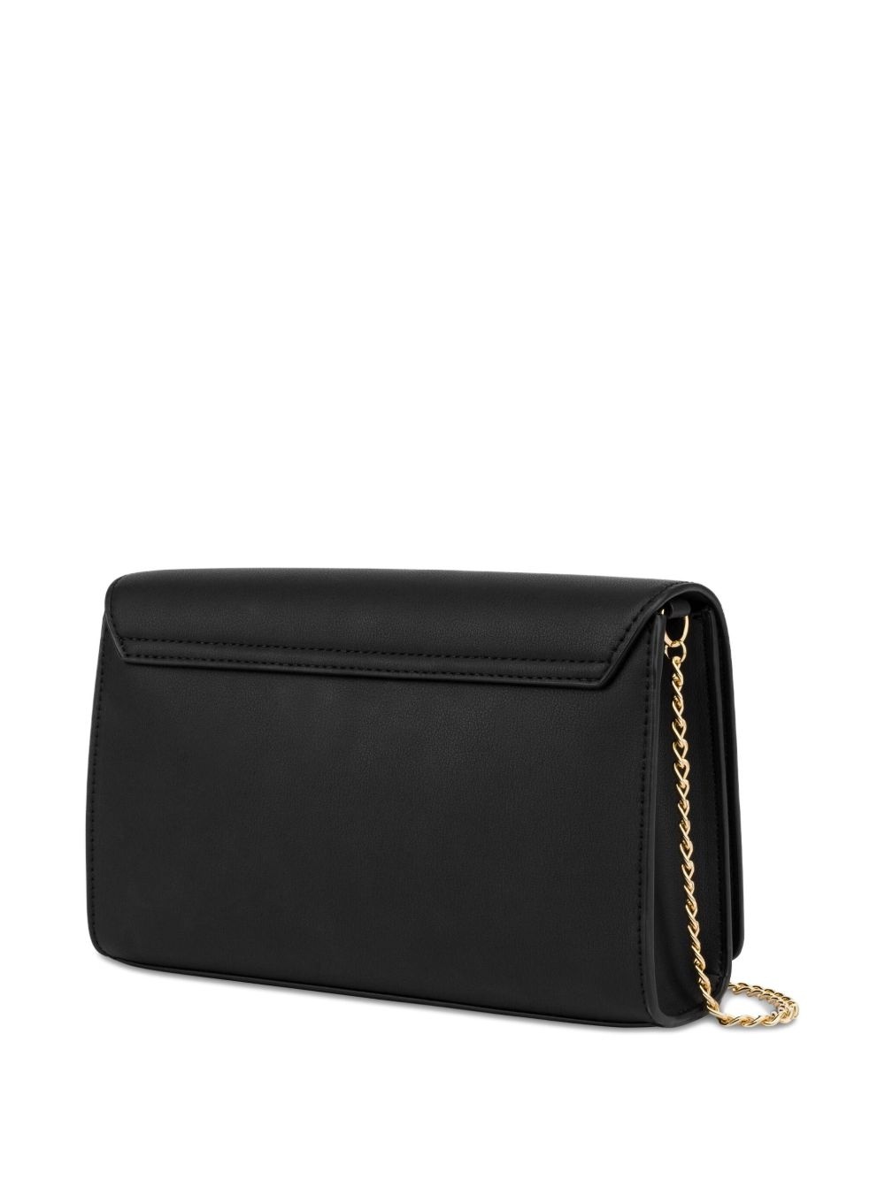 logo-lettering clutch bag - 2