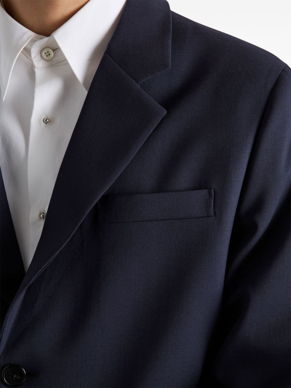 single-breasted blazer - 5