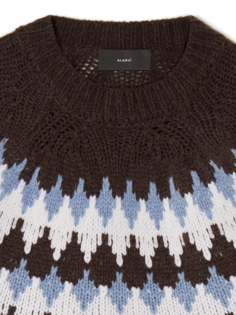 fair isle intarsia-knit wool sweater - 6