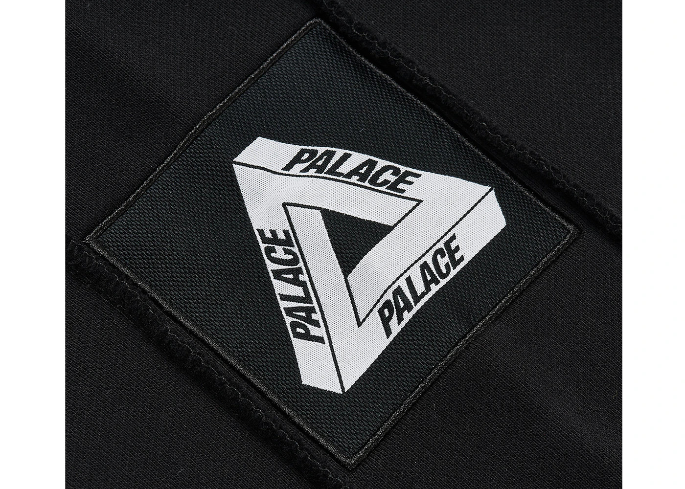 Palace Patch Me Up Zip Hood Black - 3