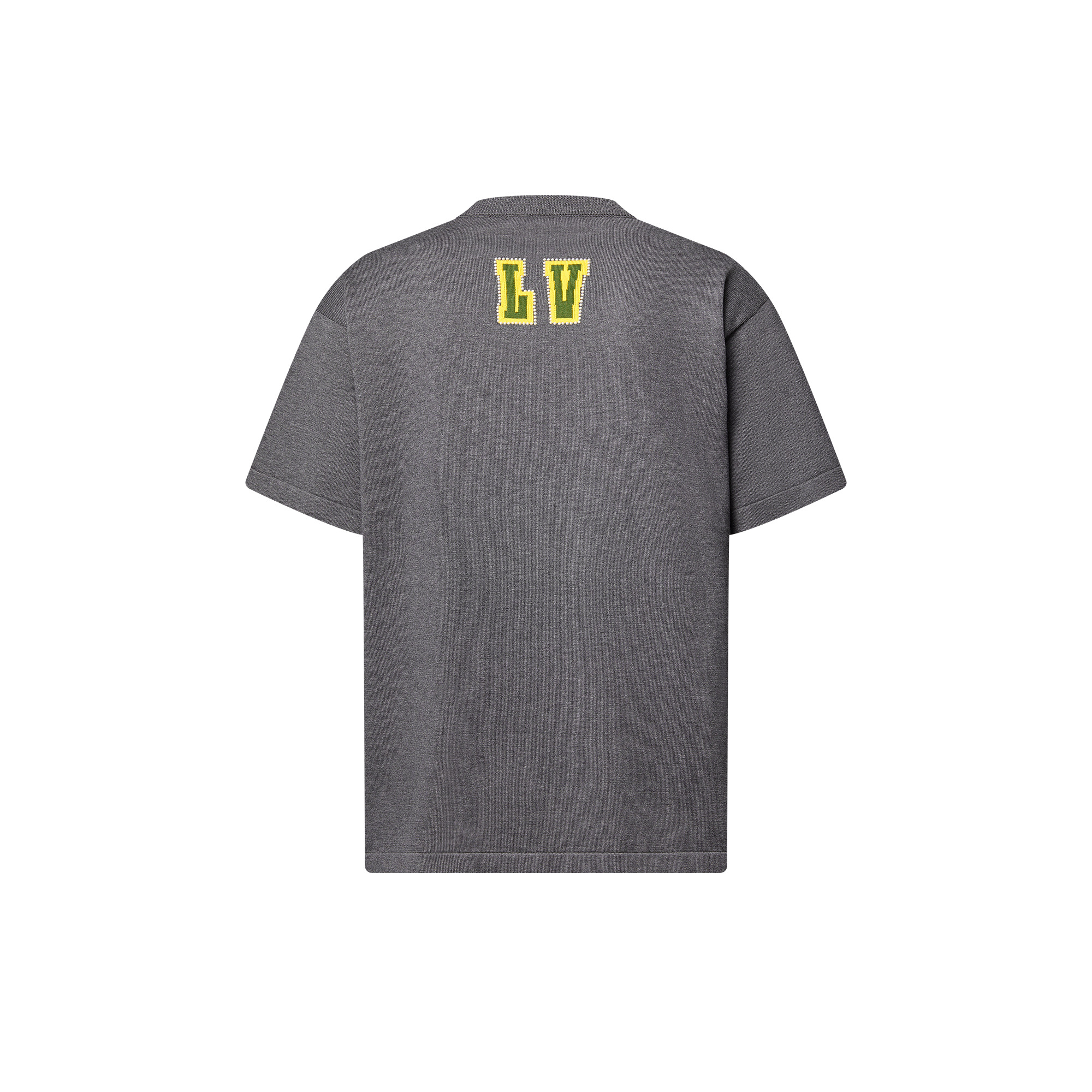 Embellished Short-Sleeved Cotton Crewneck - 3