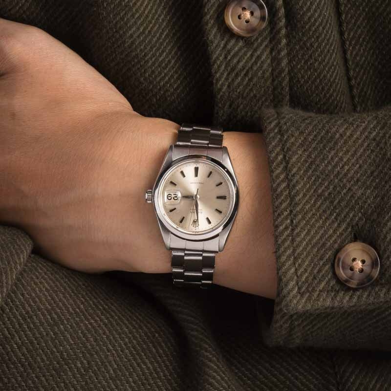 Pre-owned Rolex OysterDate 6694 Steel - 5
