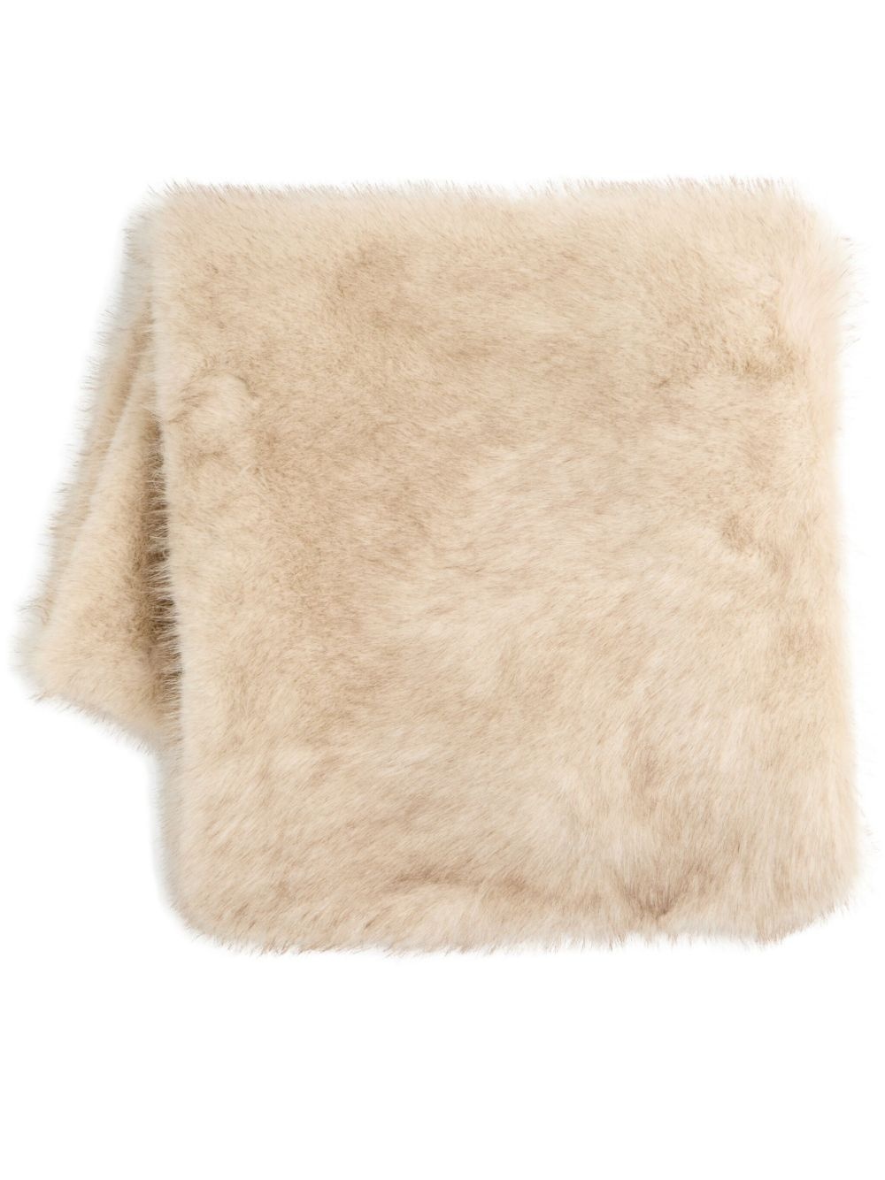 faux-fur scarf - 1